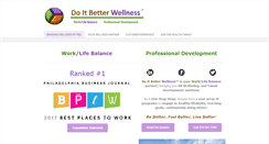 Desktop Screenshot of doitbetterwellness.com